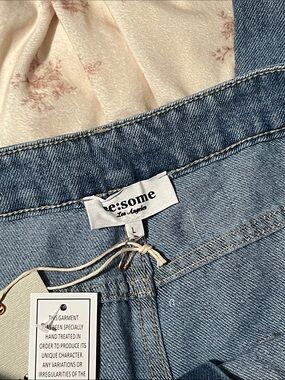 EESome Ruffle Denim Jeans Large